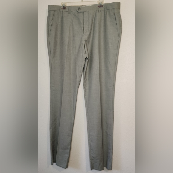 Loriano Collection Gray Mens Dress Pants 48R - Picture 1 of 3